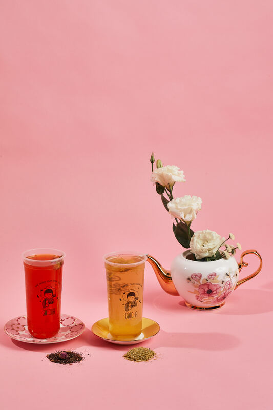 粉嫩色系為您的下午時光增添浪漫